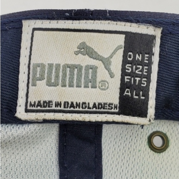 Vtg Puma Miami Dolphins Hat Ball Cap Eclipse NFL Pro Line Draft Adult One Sz 90s - Picture 2 of 12